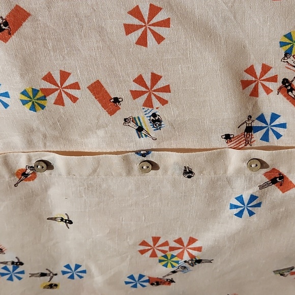 Cynthia Rowley 100% linen blouse - Picture 5 of 8